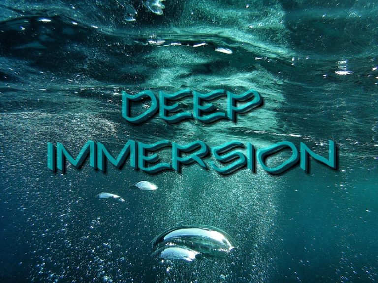 Read more about the article Deep Immersion Jan 7 2018, episode 1