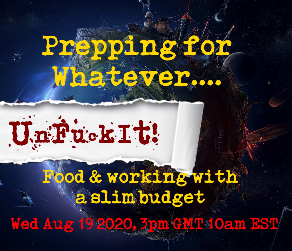 You are currently viewing UnFuckIt Prepping: Food and working within a tight budget