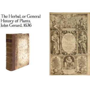 The Herbal, or Complete History of Plants, John Gerard